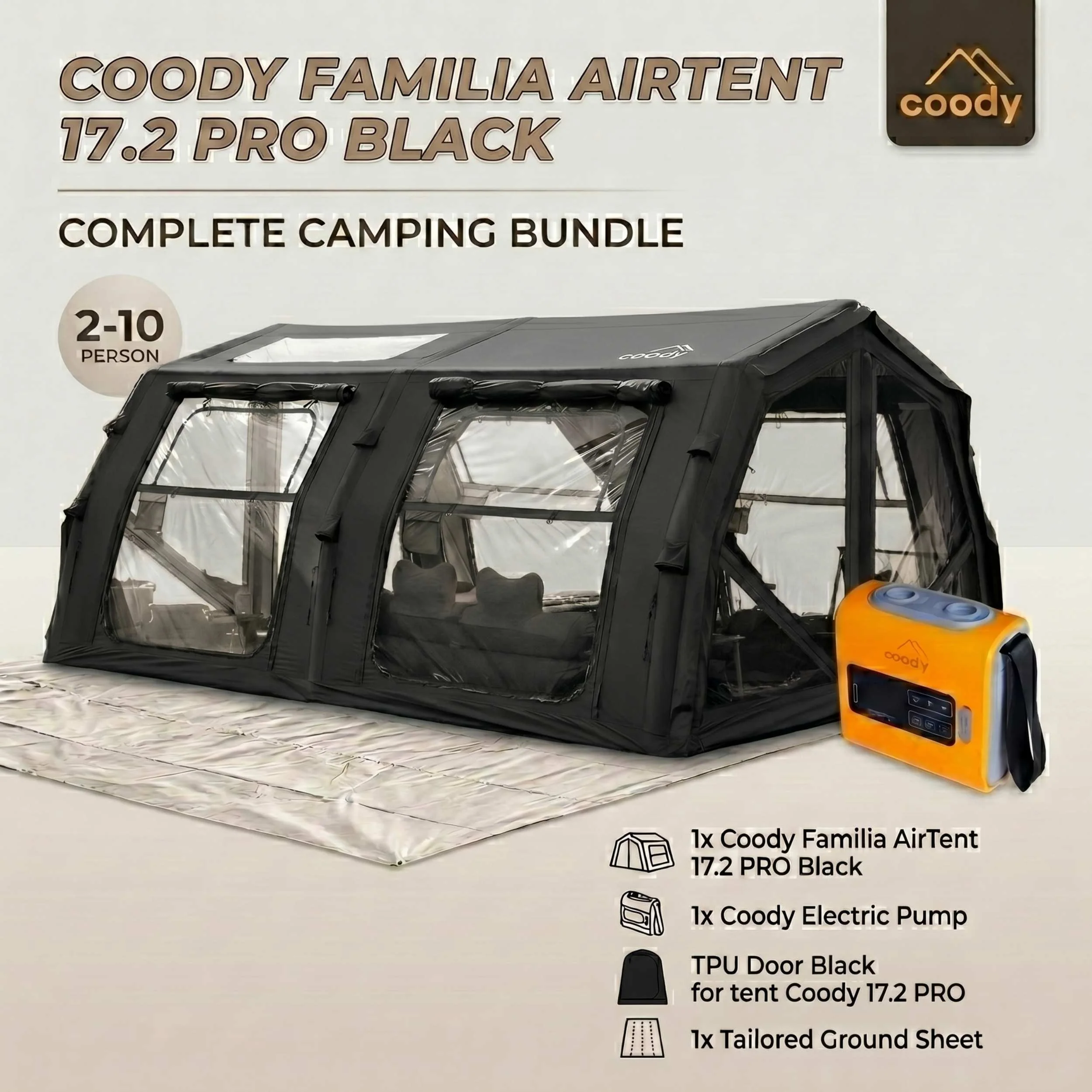 6-Person Inflatable Tents